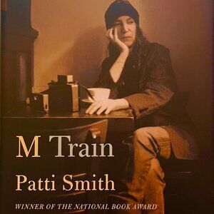 PATTI SMITH M TRAIN HARDBACK BOOK "SIGNED"